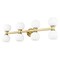 Z-Lite Artemis Vanity, 8-Light, 6.5 In.W x 35 In.L x 10.75 In.H, Modern Gold/Matte Opal 494-8V-MGLD - alternate 2